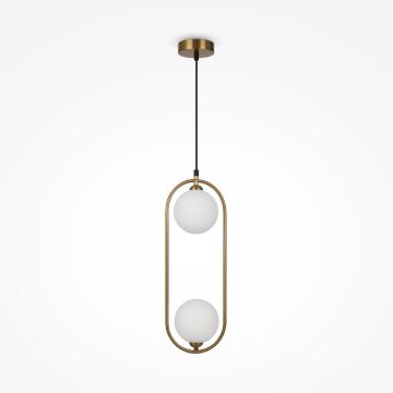 Maytoni Ring MOD013PL-02BS1 lampa wisząca 2x25W/G9 IP20