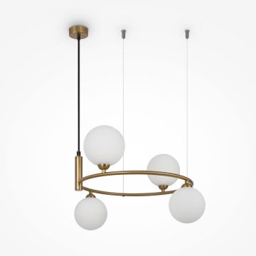 Maytoni Ring MOD013PL-04BS1 lampa wisząca 4x25W/G9 IP20