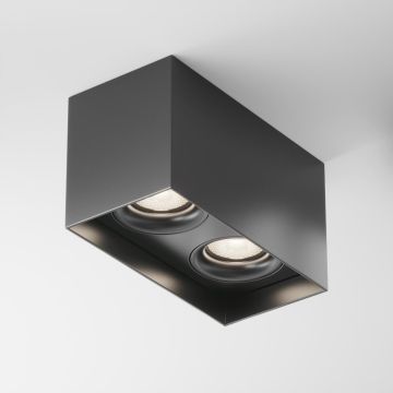 Maytoni Slim C015CL-02B downlight 2x50W/GU10 IP20