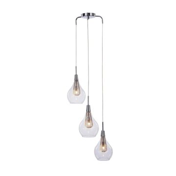 AZzardo ELEKTRA 3 AZ1688 lampa wisząca 3x40W/G9 IP20 