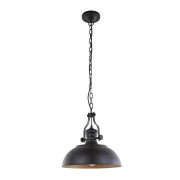 Italux ROSALIA MDM-2646/1 BR+GD lampa wisząca 1x40W/E14 