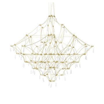 King Home CONSTELATION GOLD MSE1501100127 lampa wisząca 72x72W/LED 3000K IP20
