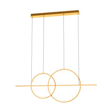 Zuma Line CHOLET MD7358-2A-3GT lampa wisząca 1x34W/LED 3000K IP20
