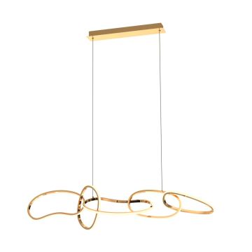 Zuma Line CHOLET MD7361-5A-EGT lampa wisząca 1x56W/LED 3000K IP20