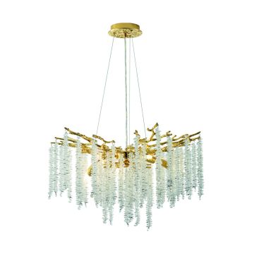 ZumaLine DIJON MD3720-1-EGN lampa wisząca 8x3,5W/G9 IP20