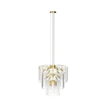ZumaLine NIRA MD3523-14L-EGN lampa wisząca 14x40W/E14 IP20