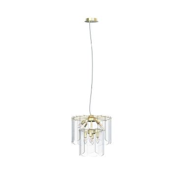 ZumaLine NIRA MD3523-8M-EGN lampa wisząca 8x40W/E14 IP20