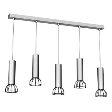 Milagro DANTE MLP7367 lampa wisząca 5x8W/mini GU10 IP20