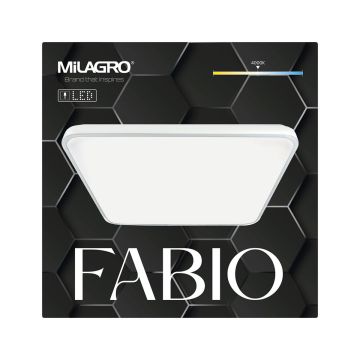 Milagro FABIO ML7936 plafon sufitowy 4000K IP20