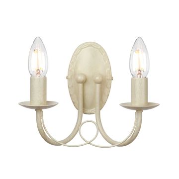 Elstead Lighting MINSTER MN2 IV/GOLD kinkiet 2x60W/E14 