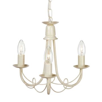 Elstead Lighting MINSTER MN3 IV/GOLD żyrandol 3x60W/E14 