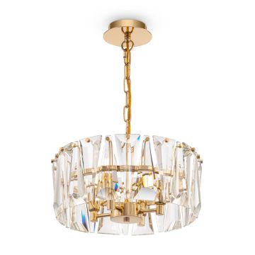 MAYTONI Puntes MOD043PL-04G lampa wisząca 4x60W/E14  