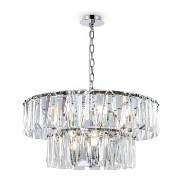 MAYTONI Puntes MOD043PL-12CH lampa wisząca 12x40W/E14  