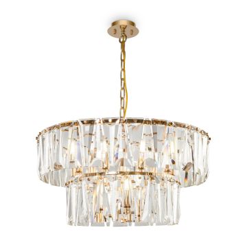 MAYTONI Puntes MOD043PL-12G lampa wisząca 12x40W/E14  