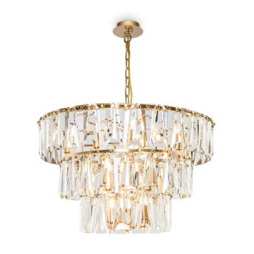 MAYTONI Puntes MOD043PL-18G lampa wisząca 18x40W/E14  