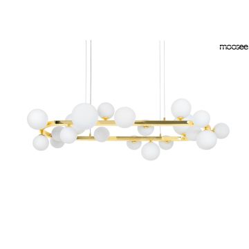 King Home ALURE MSE1501100605/MILK lampa wisząca 20x5W/G9   