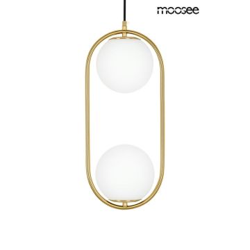 Kinghome Moosee Aurelia Twin MSE010100303 lampa wisząca 2x40W/E14 IP20
