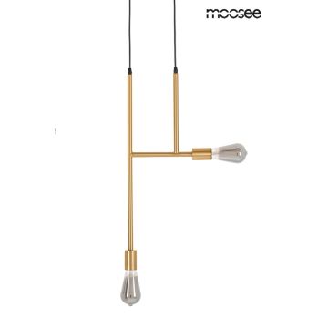 Kinghome Moosee Riva MSE010100395 lampa wisząca 2x40W/E27 IP20