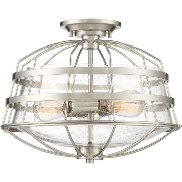 Quoizel Maritime QZS-MTE1716BN lampa sufitowa 3x60W/E27  