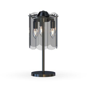 ZumaLine NIRA MT3523-3S-EBCN lampka stołowa 3x40W/E14 IP20