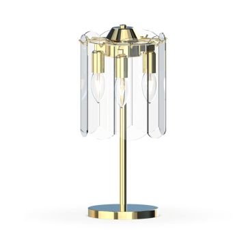 ZumaLine NIRA MT3523-3S-EGN lampka stołowa 3x40W/E14 IP20