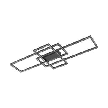 ZumaLine ERVI MX7907-3B-3BT plafon sufitowy 1x57W/LED 2700K-6000K IP20 6600lm