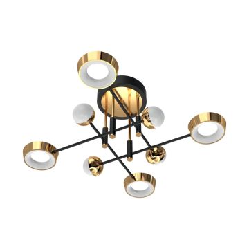 Zuma Line LARA MX7170-8-3BGT lampa sufitowa 1x55W/LED 3000K IP20
