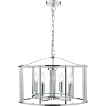 Dar Lighting Myka MYK0450 żyrandol 4x40w/e14   