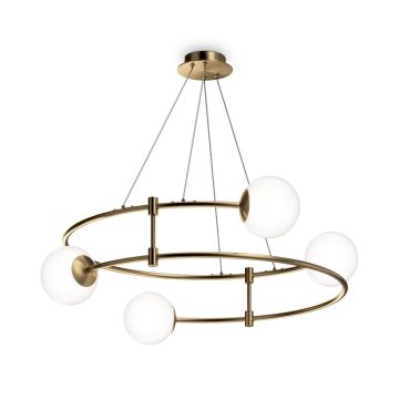 Maytoni Balance MOD317PL-04G lampa wisząca 4x40W/G9 IP20