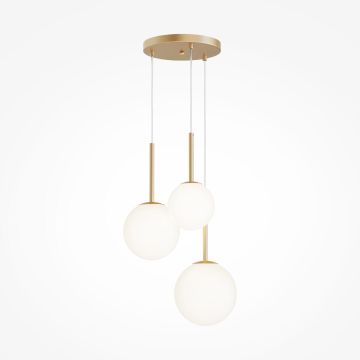 Maytoni Basic form MOD321PL-03G1 lampa wisząca 3x40W/E14 IP20