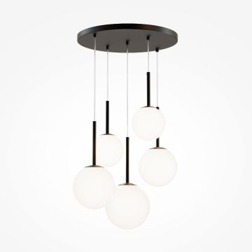 Maytoni Basic form MOD321PL-05B lampa wisząca 5x40W/E14 IP20