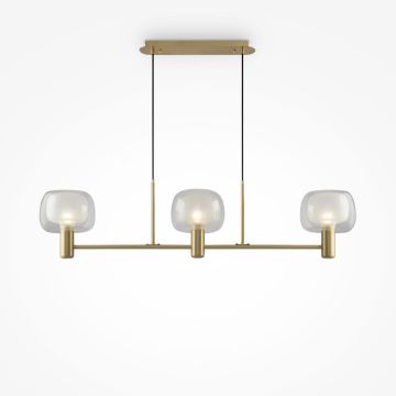 Maytoni Vision MOD411PL-03G lampa wisząca 3x60W/E14 IP20