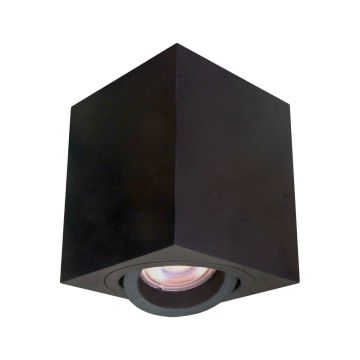 Light Prestige Lyon LP-5881/1SM BK downlight natynkowy 1x50W/GU10 IP20