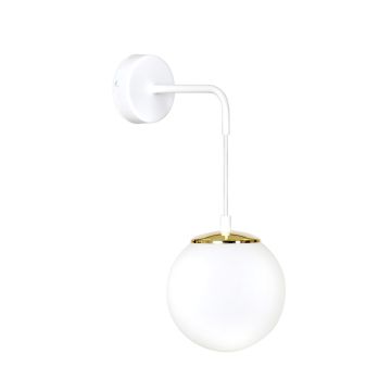 Emibig OGNIS K1 WHITE 967/K1 kinkiet 1x15W/E27 IP20