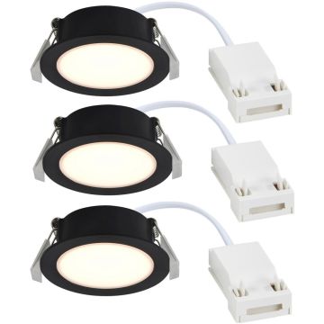 Nordlux Olea 2510400103 downlight wpuszczany 3 w zestawie 3x4.4w/led 345lm 2700k ip65