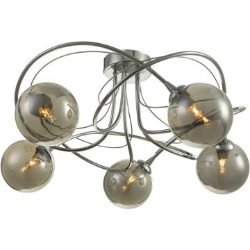 Dar Lighting Onawa ONA5450-01 lampa sufitowa 5x40w/g9   ip20