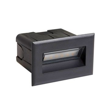 Italux Erba ONFL-0332-4K lampa schodowa do zabudowy 1x3W/LED 4000K IP65