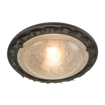 Elstead Lighting OLIVIA OV/F BLK/GOLD plafon sufitowy 1x60W/E27 