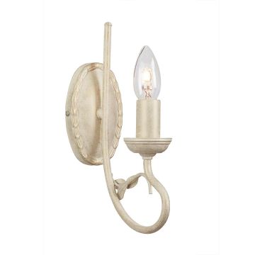 Elstead Lighting OLIVIA OV1 IVORY/GOLD kinkiet 1x60W/E14 