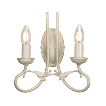 Elstead Lighting OLIVIA OV2 IVORY/GOLD kinkiet 2x60W/E14 