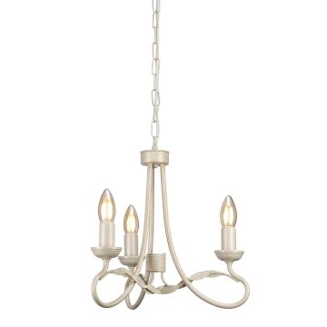 Elstead Lighting OLIVIA OV3 IVORY/GOLD żyrandol 3x60W/E14 