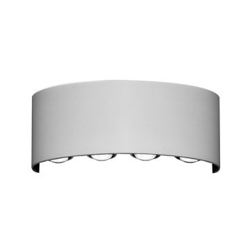 Italux Ortelo OWL-6650-4-WH-3K kinkiet 8x8W/LED 3000K IP54