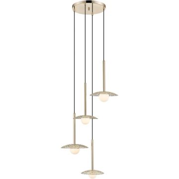 Zuma Line NICOSIA P0600-04E-F7AA lampa wisząca 4x28W/G9   ip20