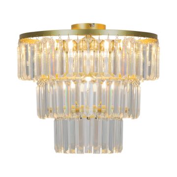 ZumaLine TIFANNY P17127-4-GD plafon sufitowy 4x40W/E14 IP20