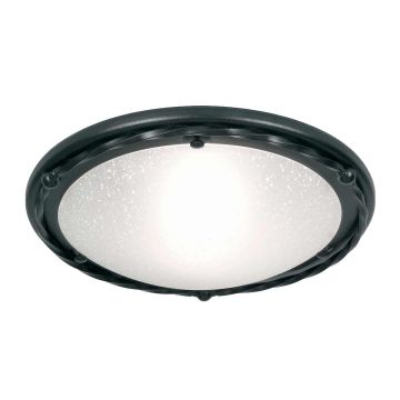 Elstead Lighting PEMBROKE PB/F/B BLACK plafon sufitowy 1x60W/E27 