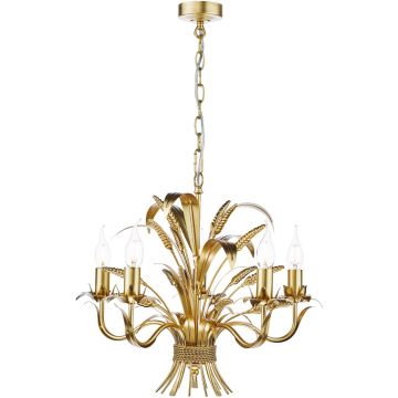 Dar Lighting Phaedra PHA0535 lampa wisząca 5x40w/e14   