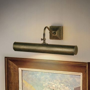 Elstead Lighting PICTURE LIGHTS PL1/20 BLK/GOLD kinkiet 2x40W/E14 