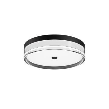 Italux Molino PLF-64536-S-BK plafon 1x24W/LED 2640lm 3000K|4000K|6000K IP40