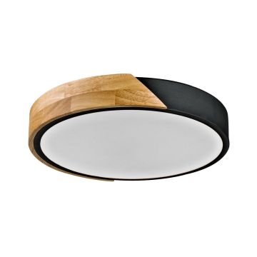 Italux Nastro PLF-13186-BK-WO plafon 1x24W/LED 2400lm 3000K IP20