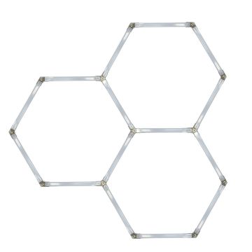 Light Prestige Geometric LP-0209/3C 4K plafon sufitowy 15x4W/LED 4000K IP44